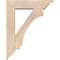 Ekena Millwork Imperial Traditional Smooth Bracket w/ Offset Brace, Douglas Fir, 7 1/2"W x 30"D x 38"H BKT0806X30X38IMP01SDF - alternate 3